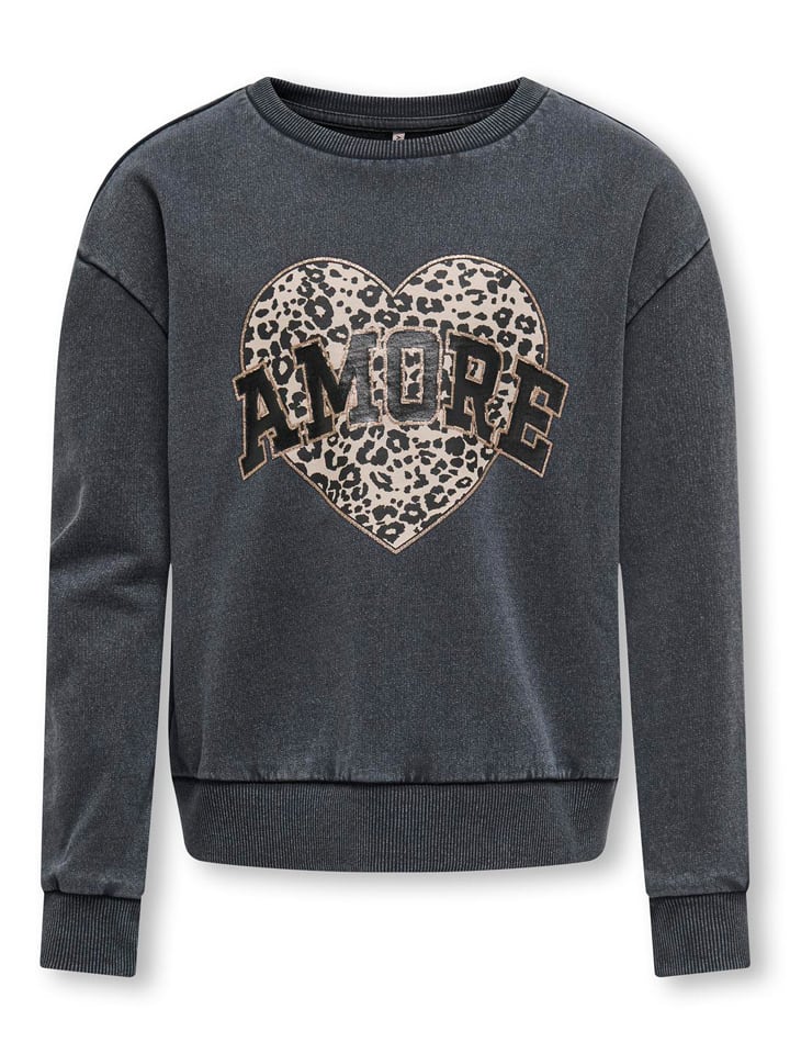 

Толстовка KIDS ONLY Sweatshirt Runa, антрацит