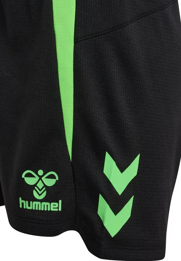 Спортивные шорты lead 2.0 Hummel, Black Green Gecko — фото 3