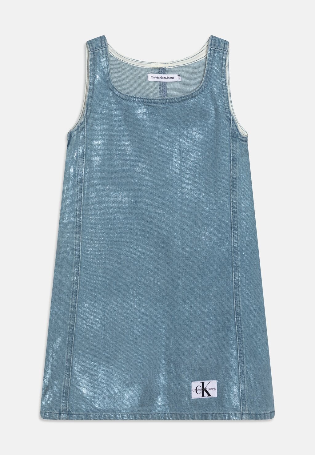 

Джинсовое платье PINAFORE DRESS Calvin Klein Jeans, цвет meta blue foil