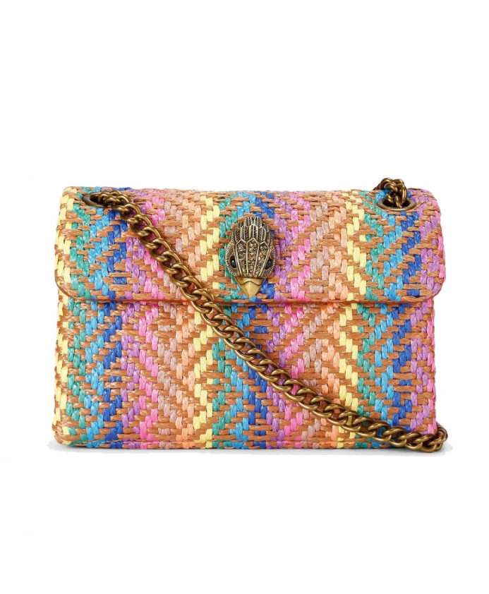 

Радужная мини-сумка Кенсингтон через плечо Kurt Geiger, мультиколор