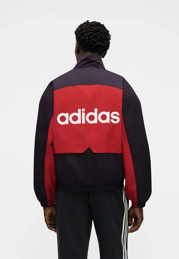 Куртка легкая Adidas Originals, черный/командный красный