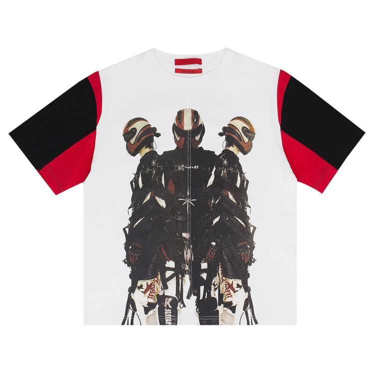 

Футболка KUSIKOHC Moto Print T-Shirt 'White', белый