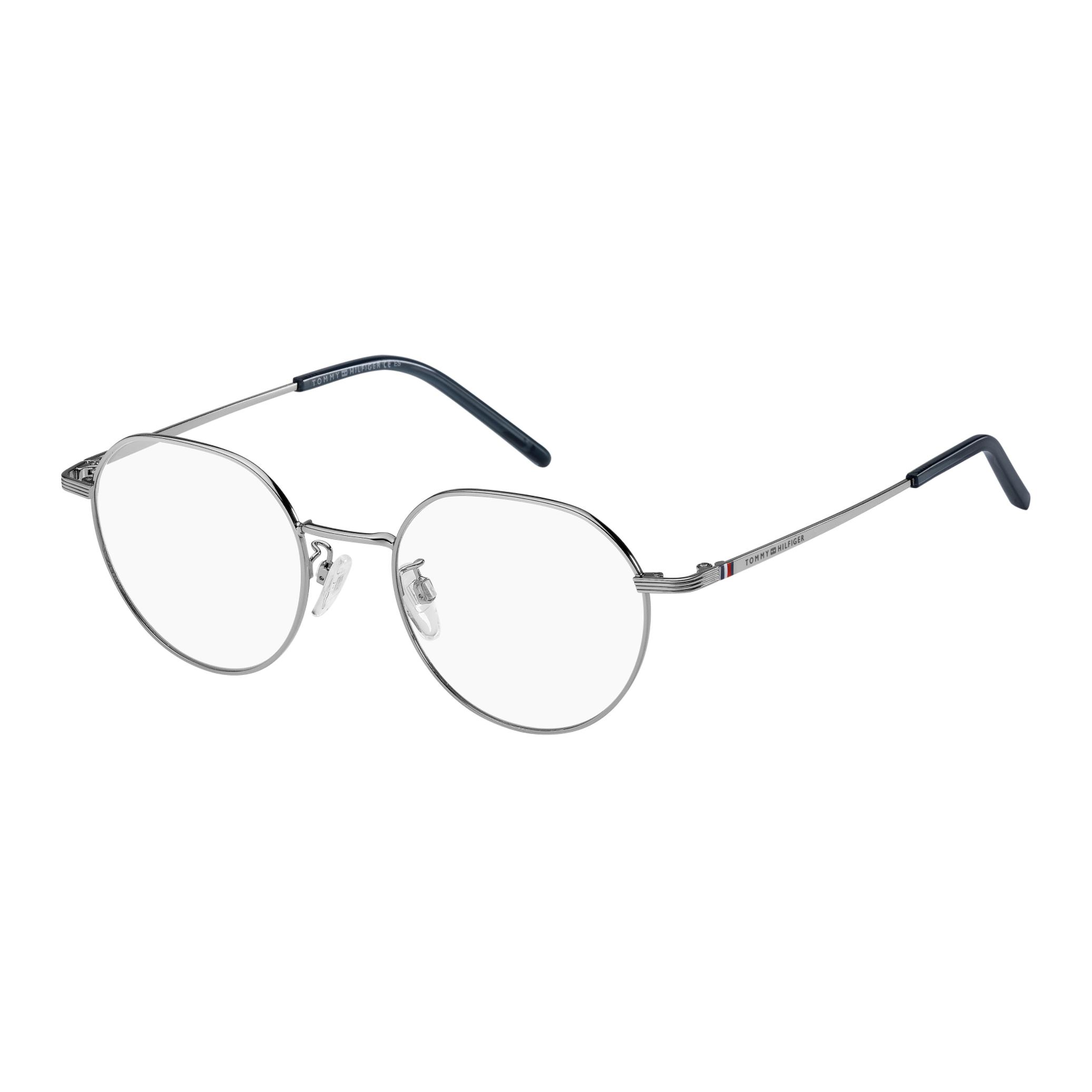 

Tommy Hilfiger Овальная оправа для очков унисекс серебристая, Silver
