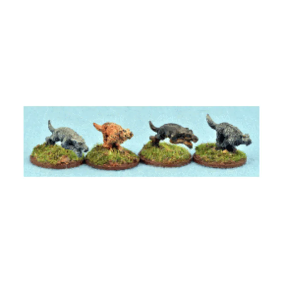 

Бегущие собаки, Saga Miniatures - Scenics - Animals (28mm)