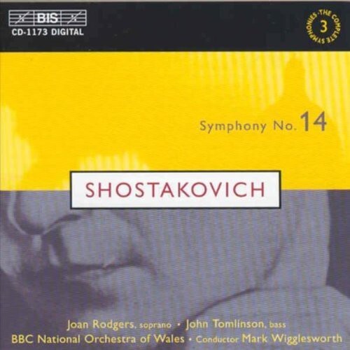 

CD диск Shostakovich / Rodgers / Tomlinson / Wrigglesworth: Symphony 14 Op 135