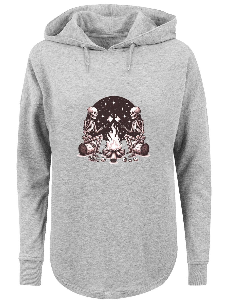 

Толстовка F4NT4STIC Skelette Lagerfeuer Marshmallow, mottled grey