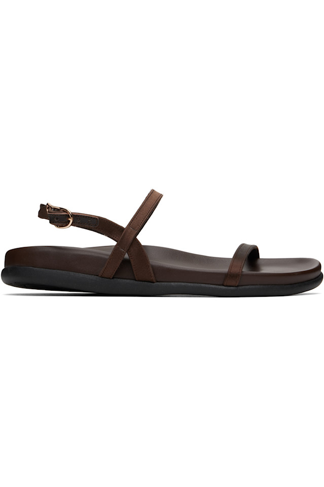 Эвирали сандалии с анатомической стелькой Ancient Greek Sandals, коричневый