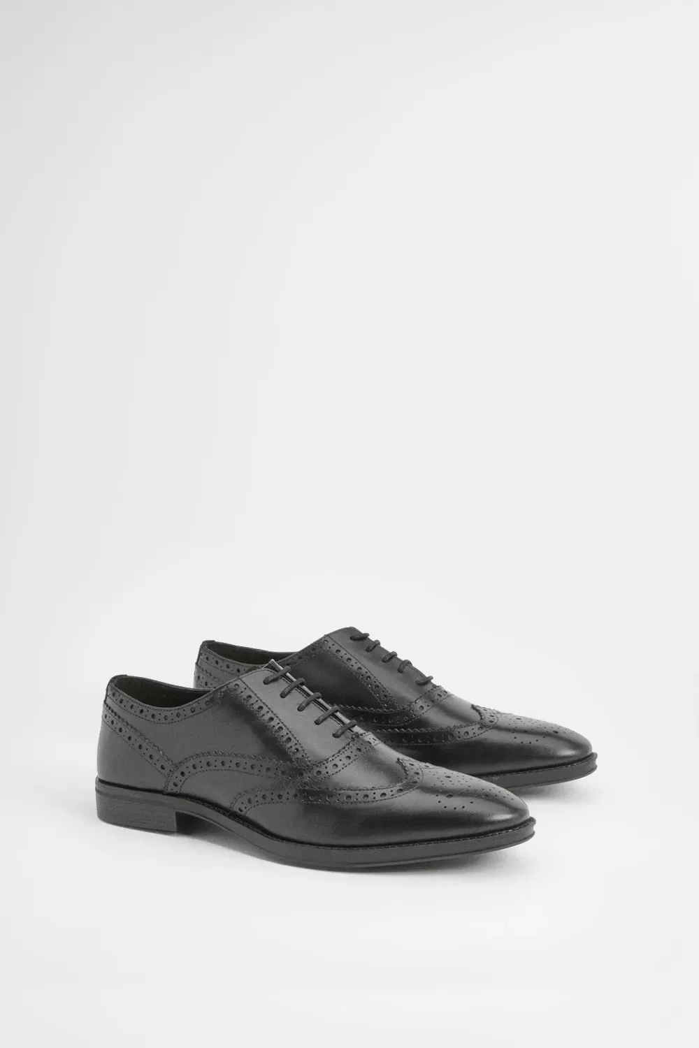 Броги Burton Oxford из синтетической кожи, черный — фото 3
