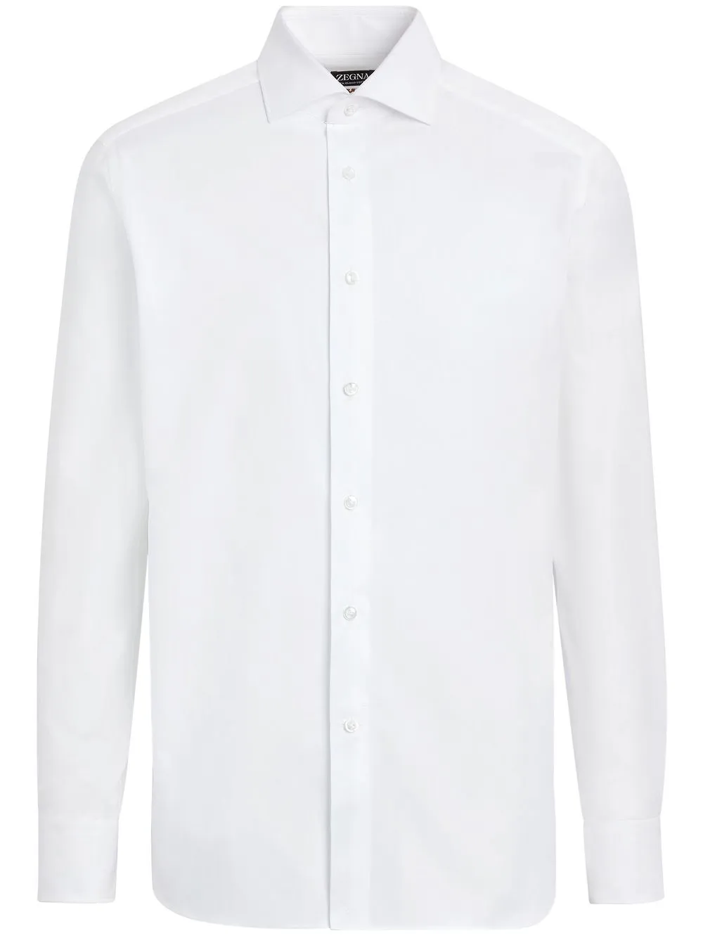 

Рубашка строгого кроя Zegna, белый