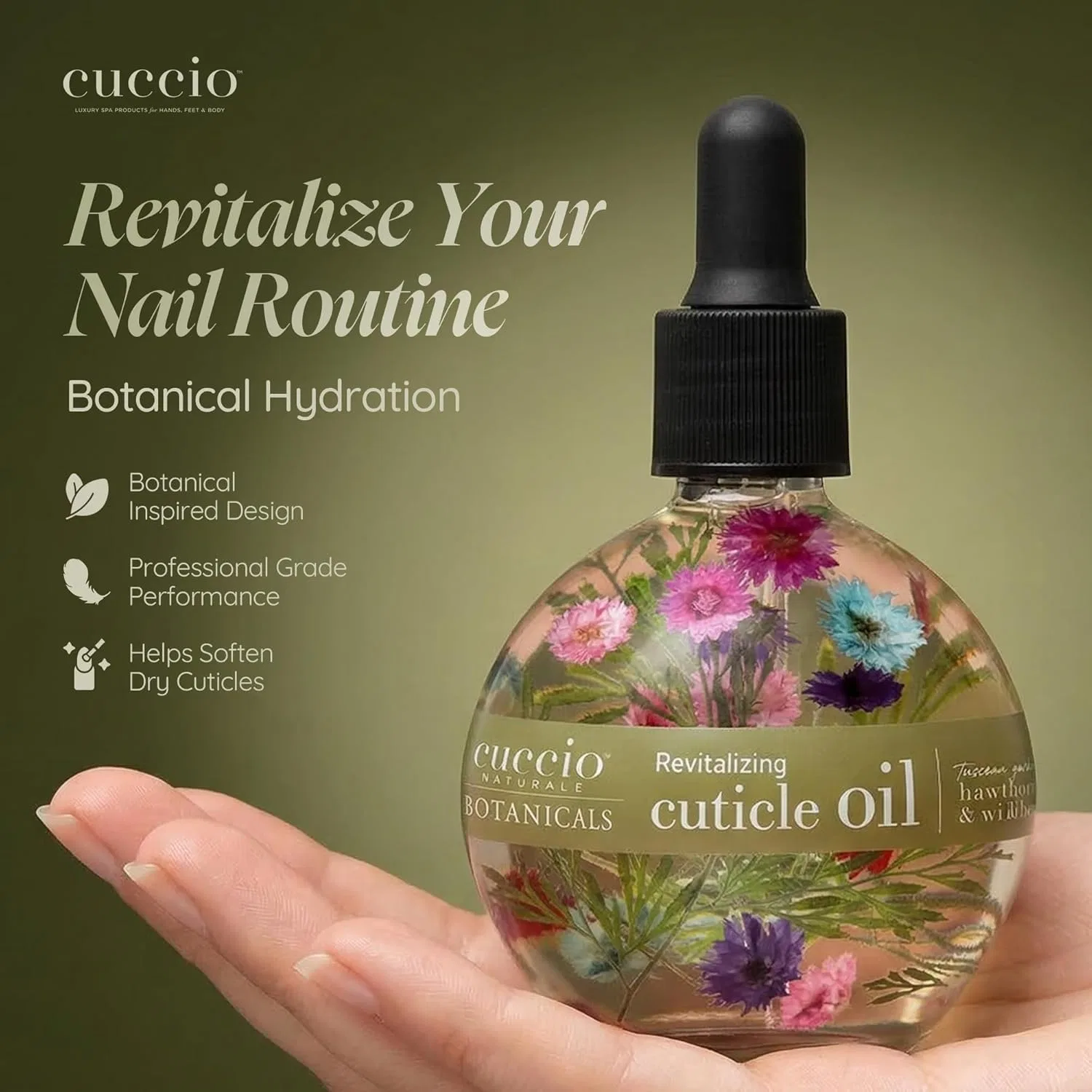 Масло для кутикулы Cuccio Naturale Italian Garden Collection Revitalising Cuccio — фото 2