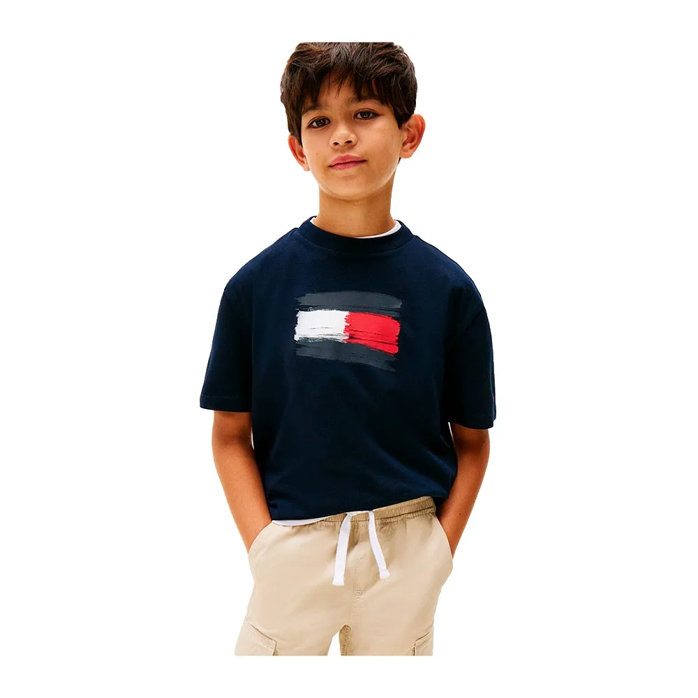 

Футболка с коротким рукавом Tommy Hilfiger KB0KB10111, синий