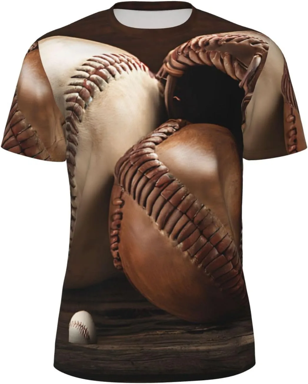 

Мужская футболка Retro Baseball с коротким рукавом DCEHGEW