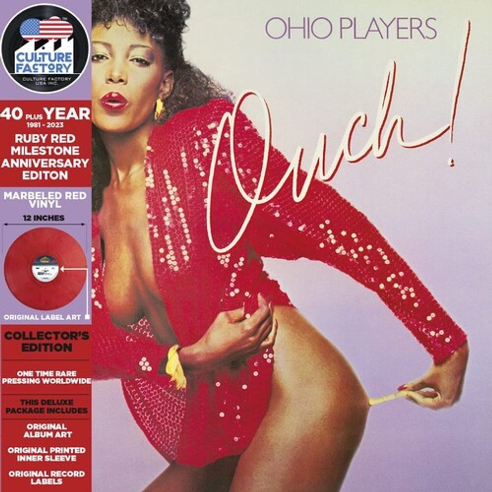 

Виниловая пластинка LP Ouch! [Ruby Red Vinyl] - Ohio Players