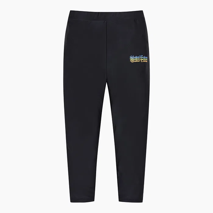 Детские чёрные леггинсы для плавания 9/10 от Benetton Kids — фото 3