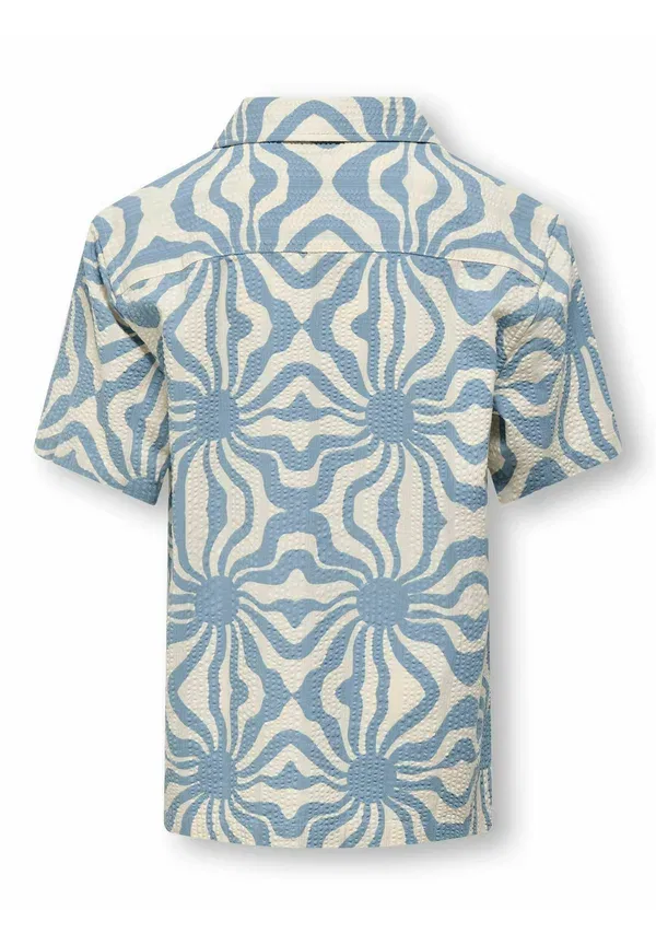 Рубашка Only & Sons Junior, модель osjcruz hawaii hemd shirt, пыльно-голубой — фото 3