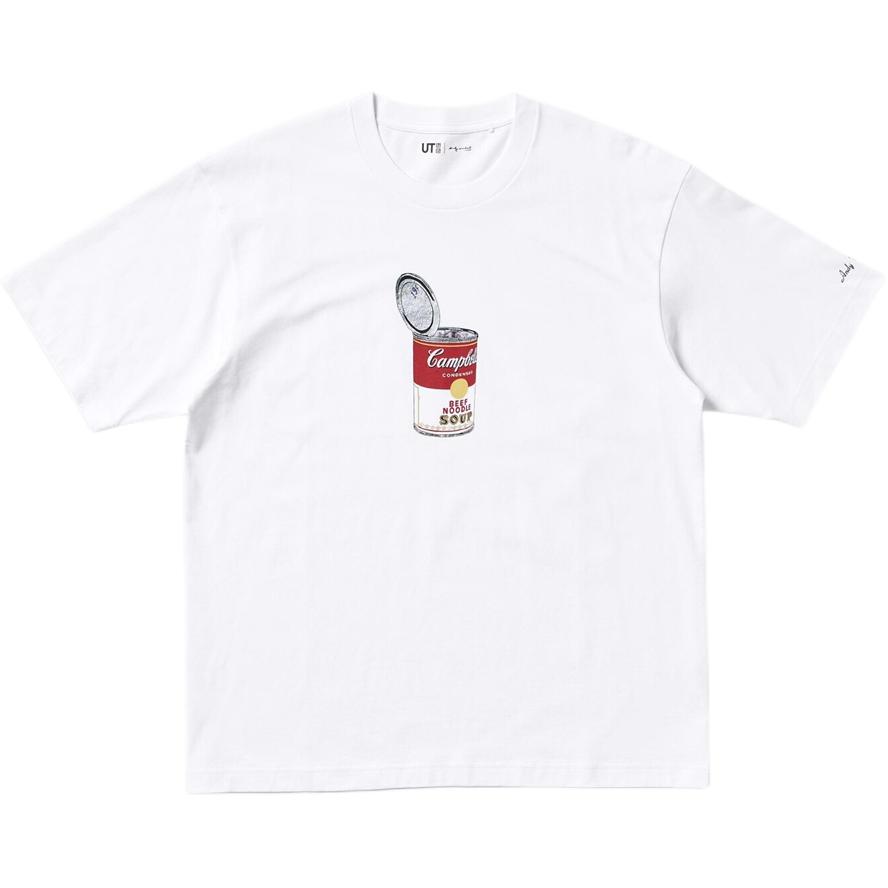 UNIQLO Футболка Andy Warhol Unisex 00 White