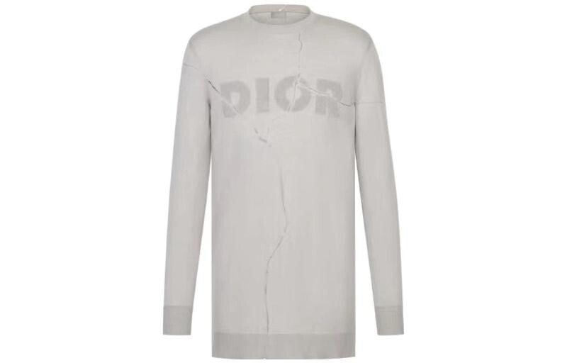 

Трикотаж мужской серый Dior, серый