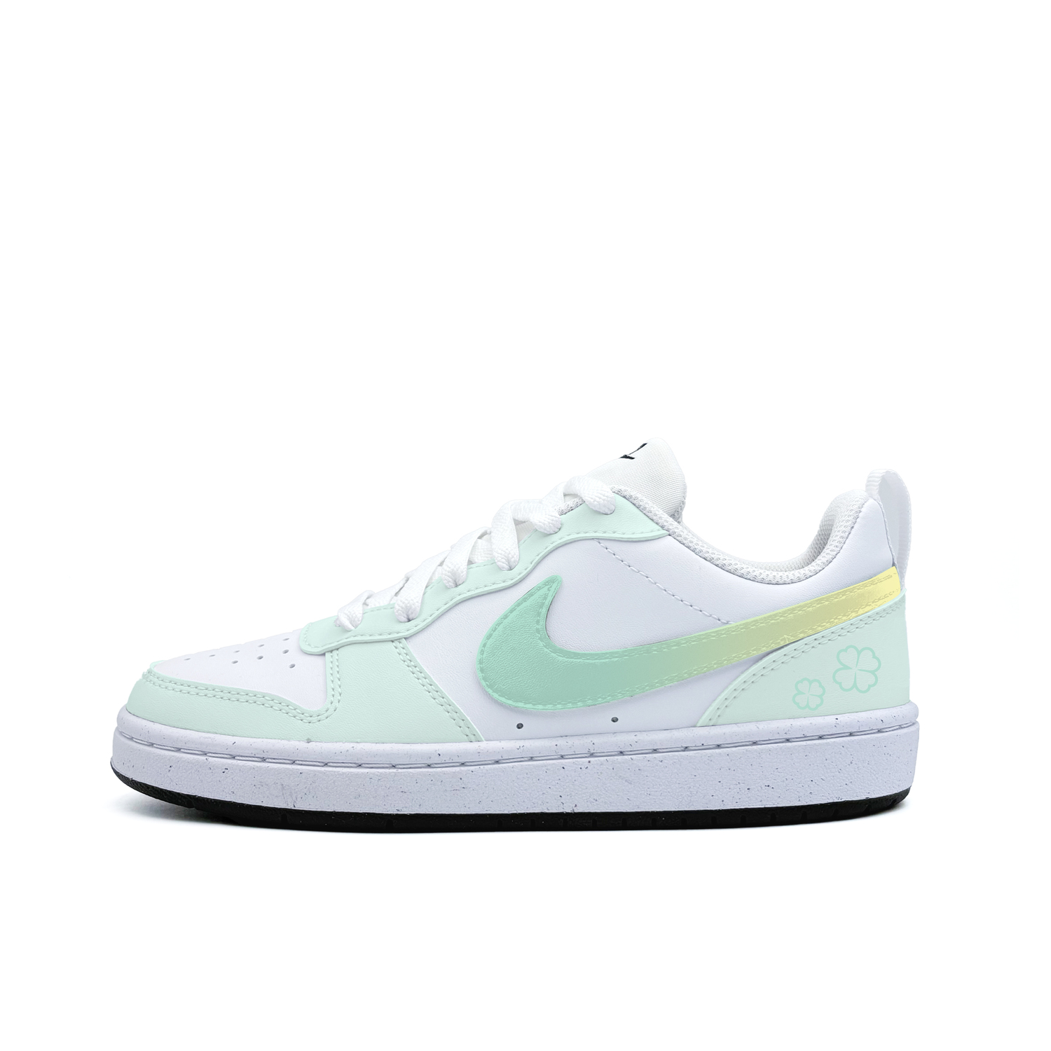 

Детские скейтбордистские кроссовки Court Borough для начальной школы Nike, белый