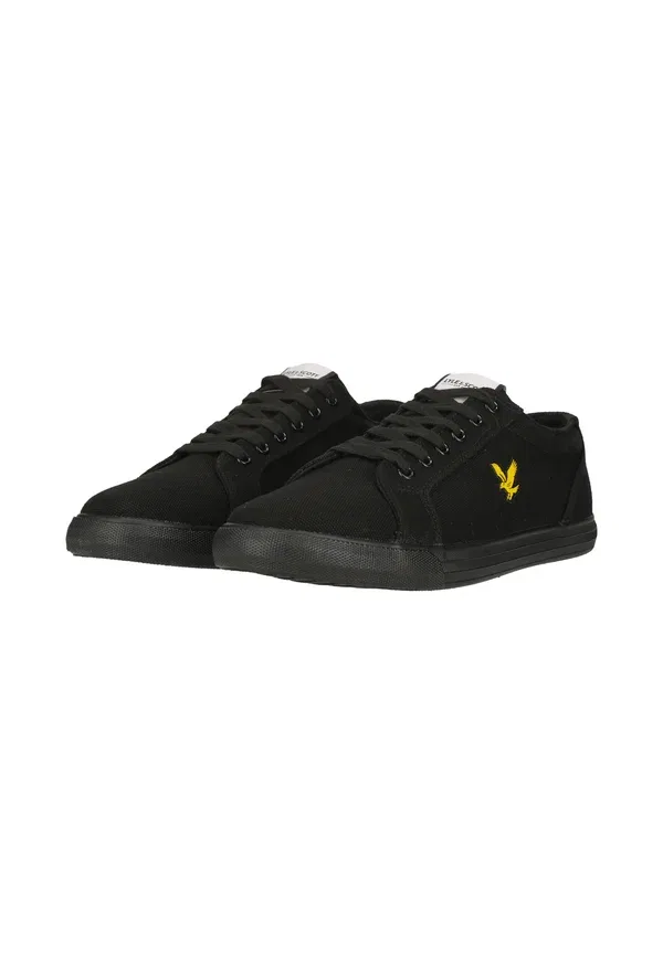 Кроссовки Lyle & Scott, модель halket trainers, цвет черный — фото 2