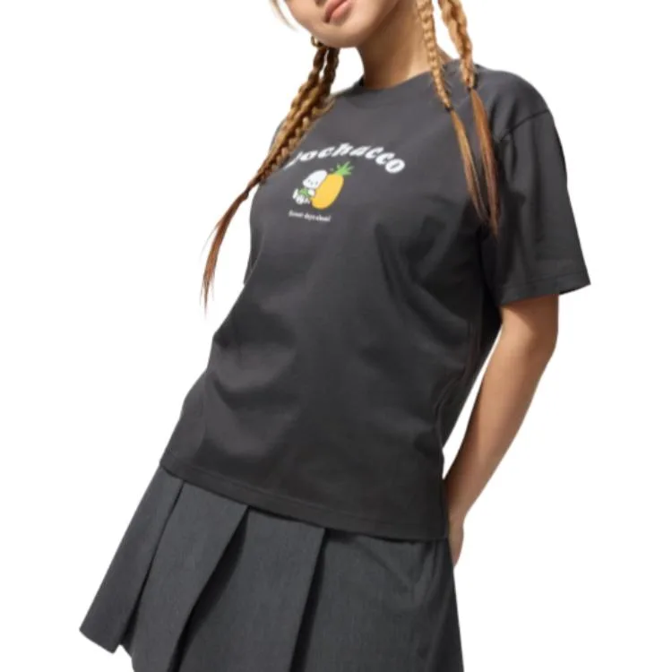 Футболка Sanloro SS26 UNIQLO, серый — фото 4