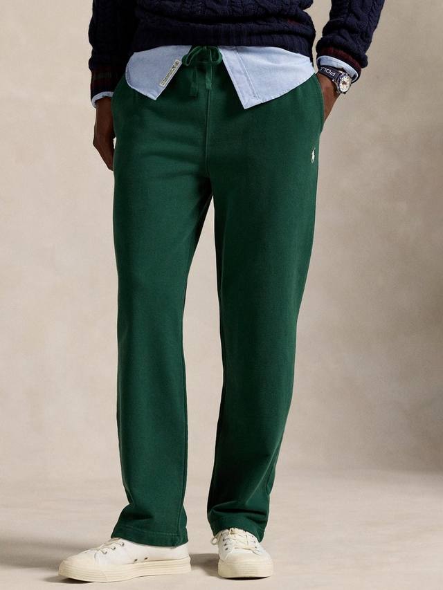 

Хлопковые прямые брюки с кулиской для повседневной носки Ralph Lauren