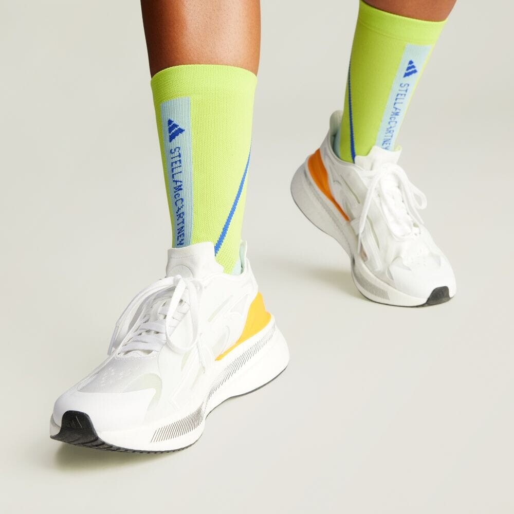 Кроссовки Adidas ADIDAS BY STELLA MCCARTNEY ULTRABOOST 5, цвет White/Semi Solar Slime/Eqt Yellow — фото 3