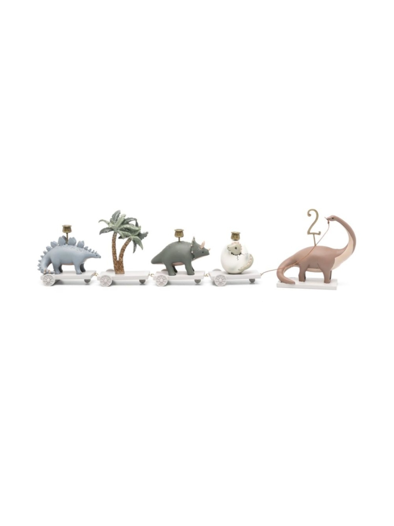 

Konges Sløjd комплект из пяти игрушек Dinomite, синий