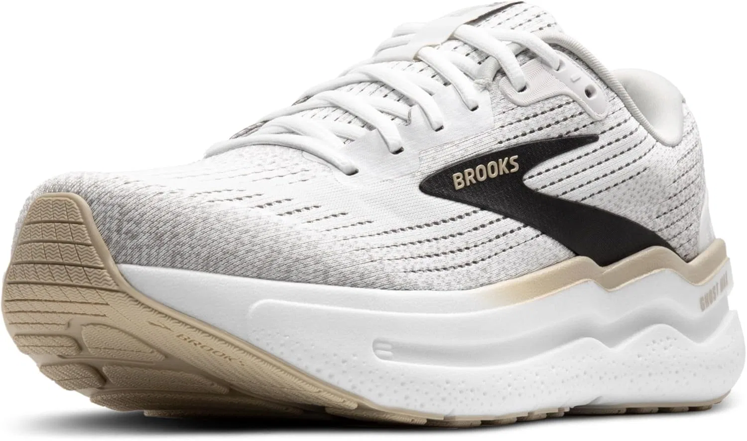 Мужские кроссовки Brooks Ghost Max 2, White Pelican Oyster