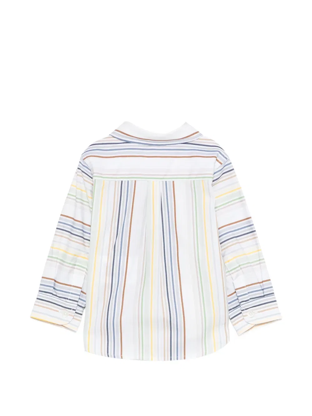 Полосатая рубашка Etro Kids, белый — фото 2