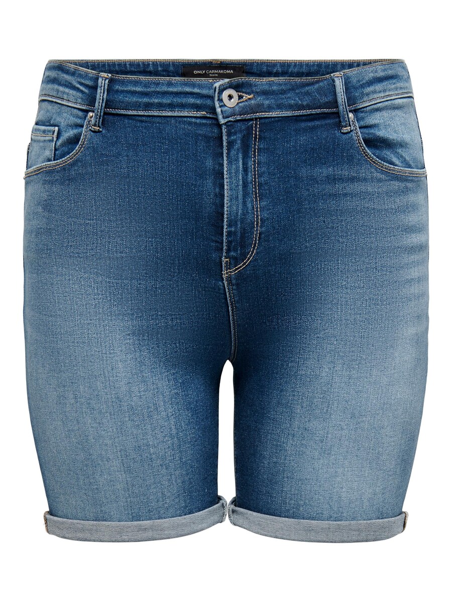 

Джинсовые шорты ONLY Carmakoma Slim fit Jeans Laola, синий деним
