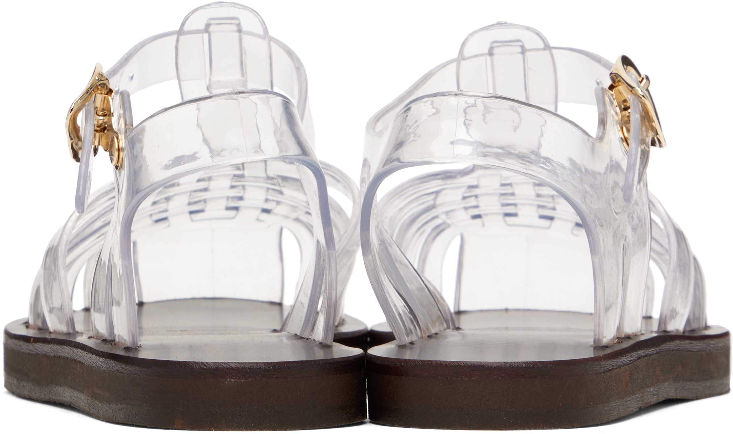 Прозрачные босоножки Homeria Jelly Ancient Greek Sandals, Clear — фото 2
