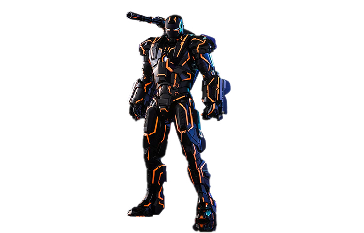 

Железный человек War Machine Mk1 истребитель, 'Странствующий солдат' коллекционные фигурки Hot Toys, Battle Lightspeed оранжевый