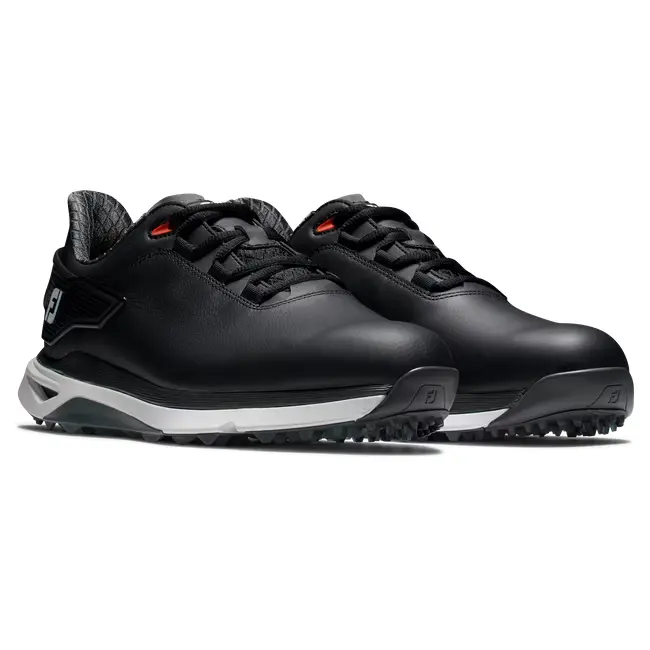 

Footjoy Pro|SLX 56913 кроссовки мужские черные кожаные низкие с ортолитом для гольфа FJ1 (черные, 8.5)