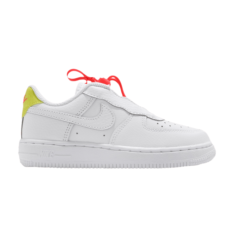 

Кроссовки Nike Force 1 Toggle PS 'White Bright Crimson', белый