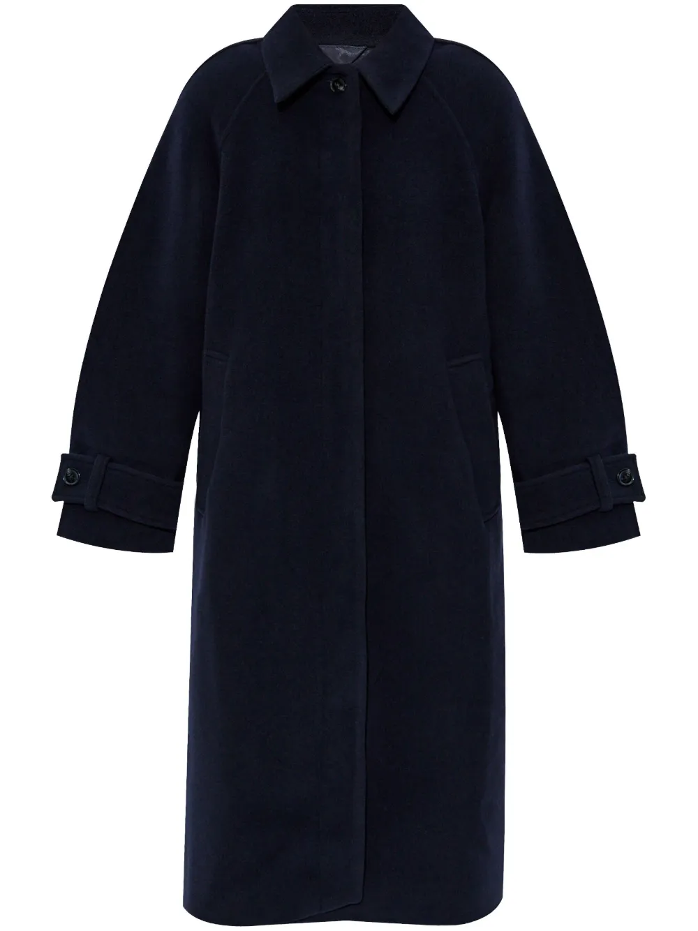 

Однобортное пальто Amla SAMSOE SAMSOE, синий