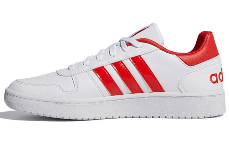 

Обувь для скейтбординга Hoops 2.0, мужская, низкая, белая/красная Adidas Neo, Красный, Обувь для скейтбординга Hoops 2.0, мужская, низкая, белая/красная Adidas Neo