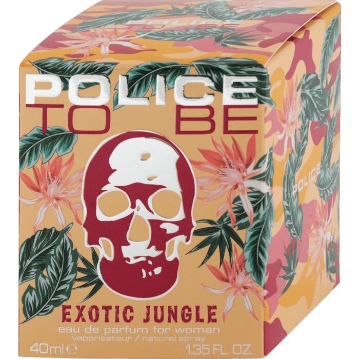 Женская туалетная вода To Be Exotic Jungle For Woman EDP Police, 40 — фото 2