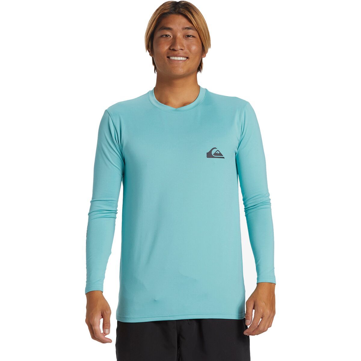 

Повседневная серфовая футболка с длинным рукавом Quiksilver, синий