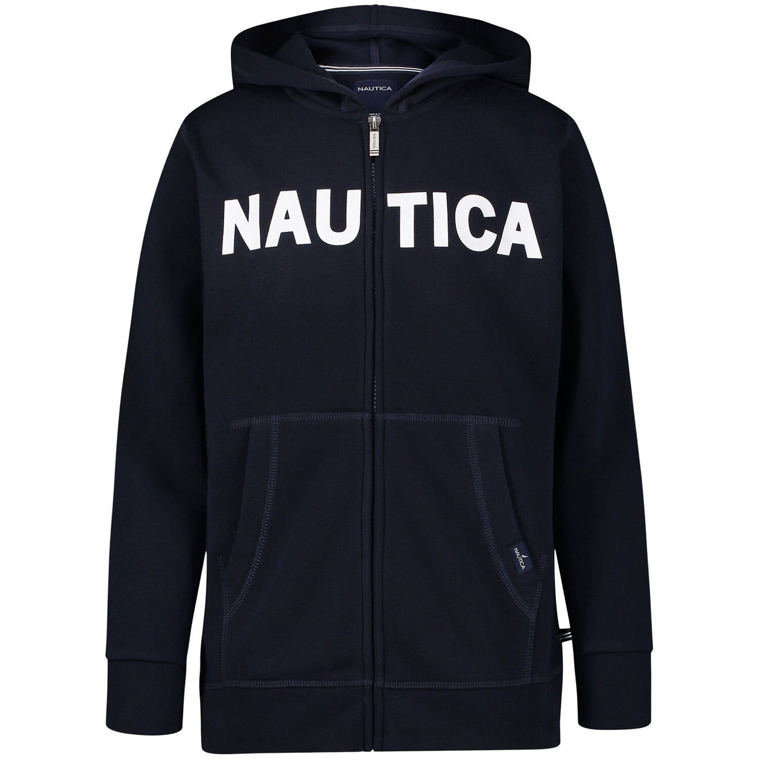 

Толстовка с молнией во всю длину для мальчиков Nautica Little (4–7), цвет Seawater Blue Wash