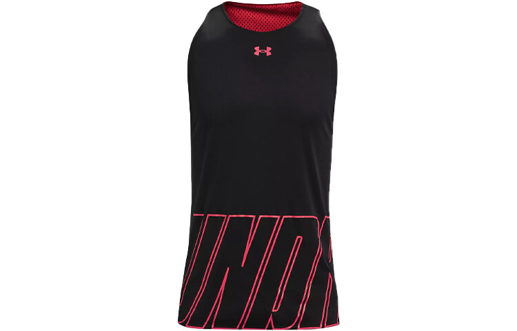 

Мужская майка Under Armour, черный/красный
