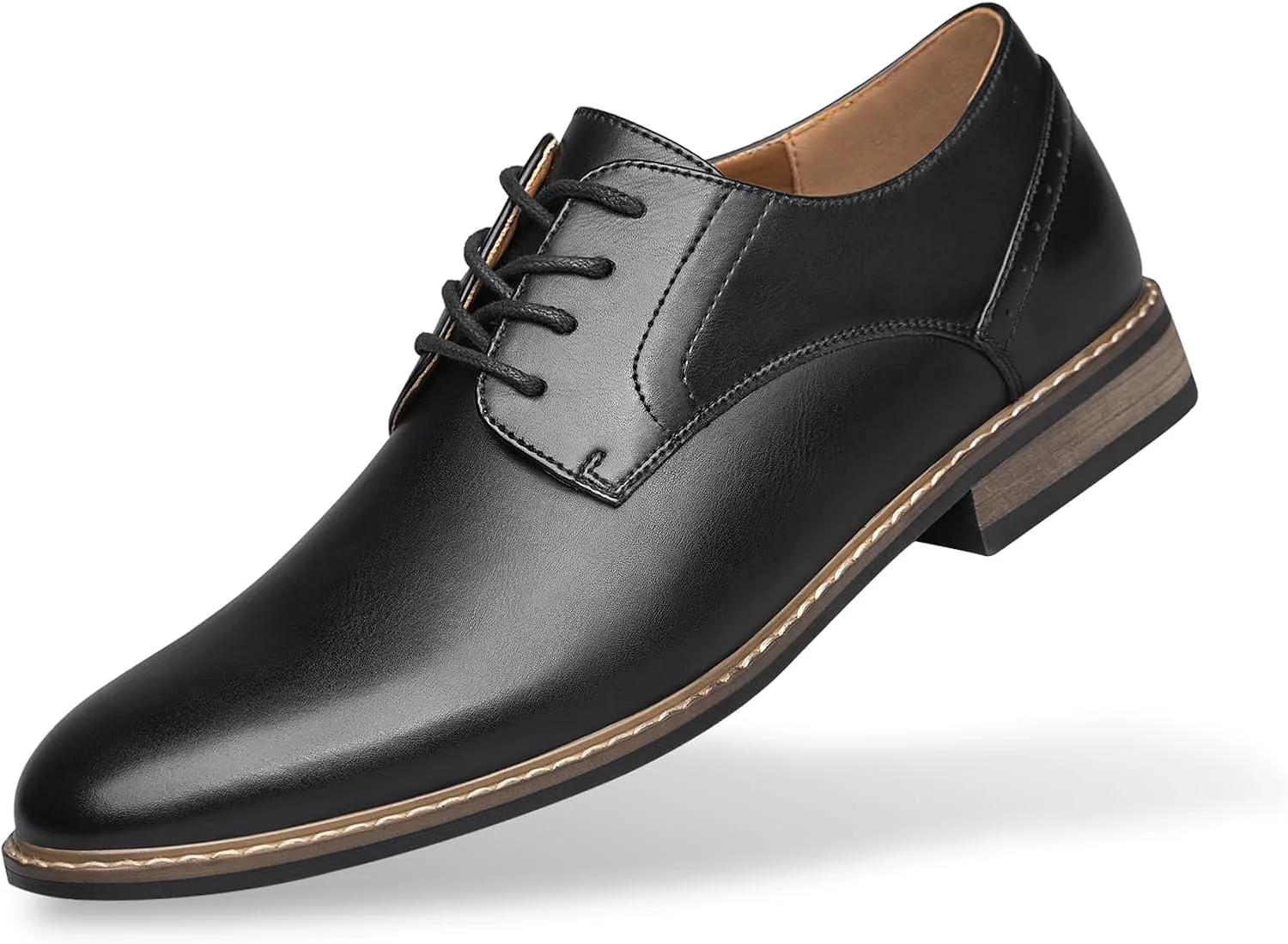 

Мужские классические деловые туфли Oxford SILENTCARE, комфортные, на шнуровке, черный