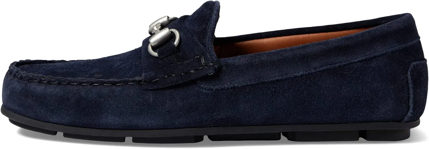 Мокасины мужские Allen Edmonds, замша цвета navy — фото 4