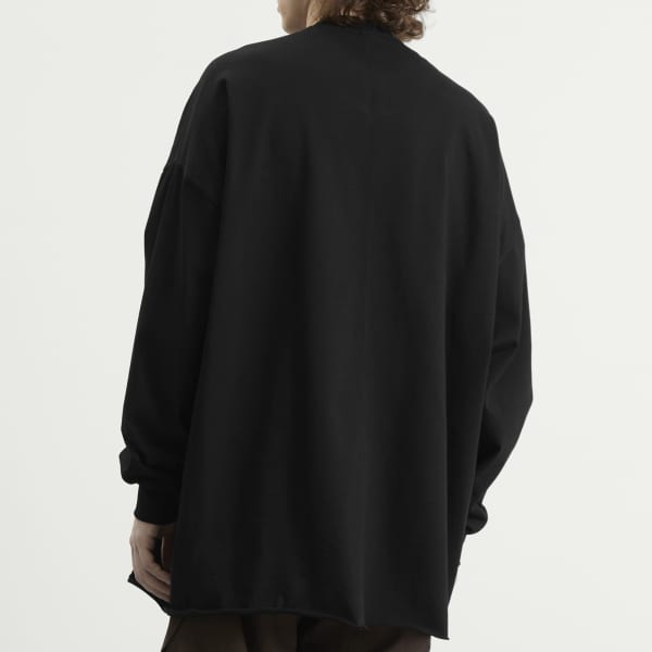 Футболка с длинным рукавом Tommy T Rick Owens, черный — фото 3