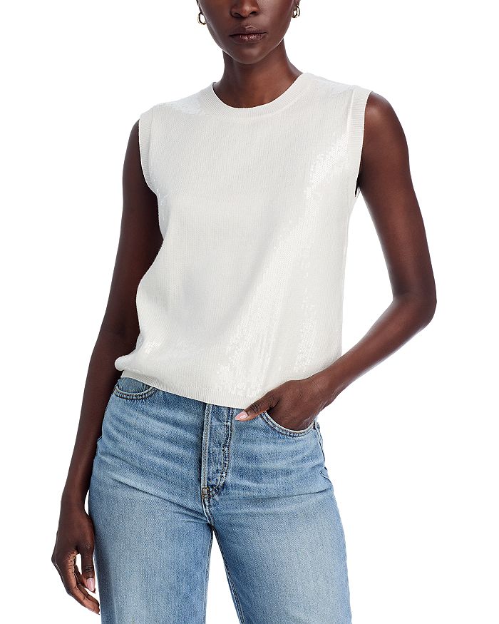 

Топ с пайетками Sanctuary, белый