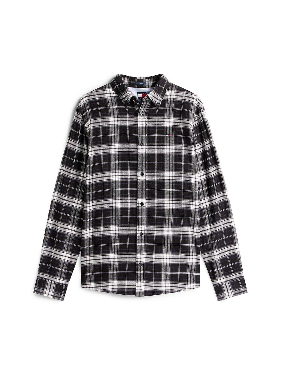 

Рубашка на пуговицах классического кроя Tommy Jeans, темно-синий