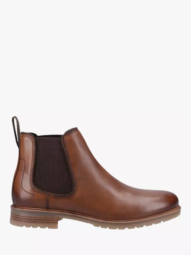 

Ботинки Hush Puppies Russell Leather Chelsea, цвет tan