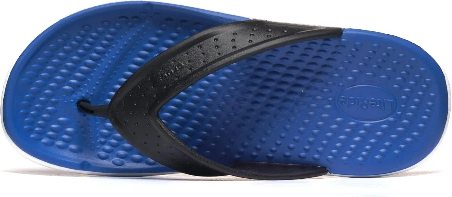 Сандалии с поддержкой стопы Crocs, черно-синий — фото 4