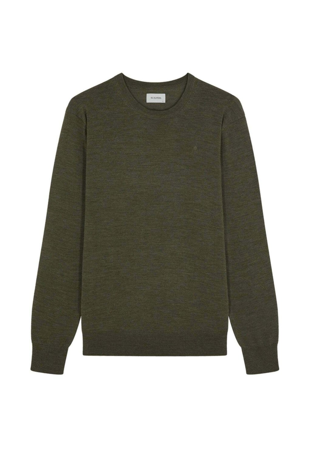 

Толстовка CLASSIC ROUND NECK Scalpers, оливковый