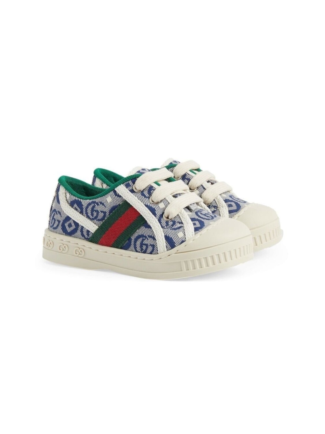

Кеды Gucci Tennis 1977 Gucci Kids, синий