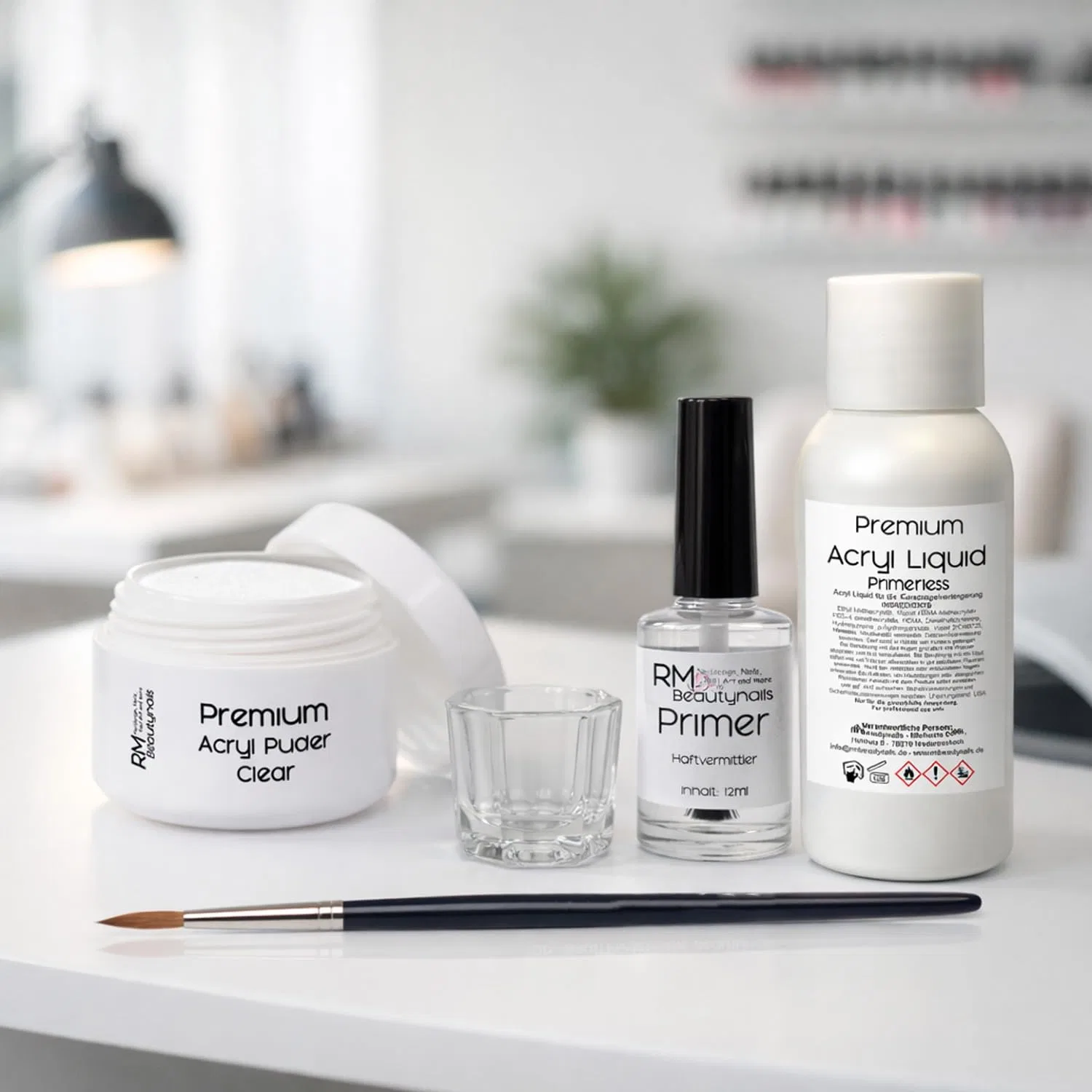 Полный стартовый набор для акрилового наращивания ногтей Rm Beautynails — фото 2